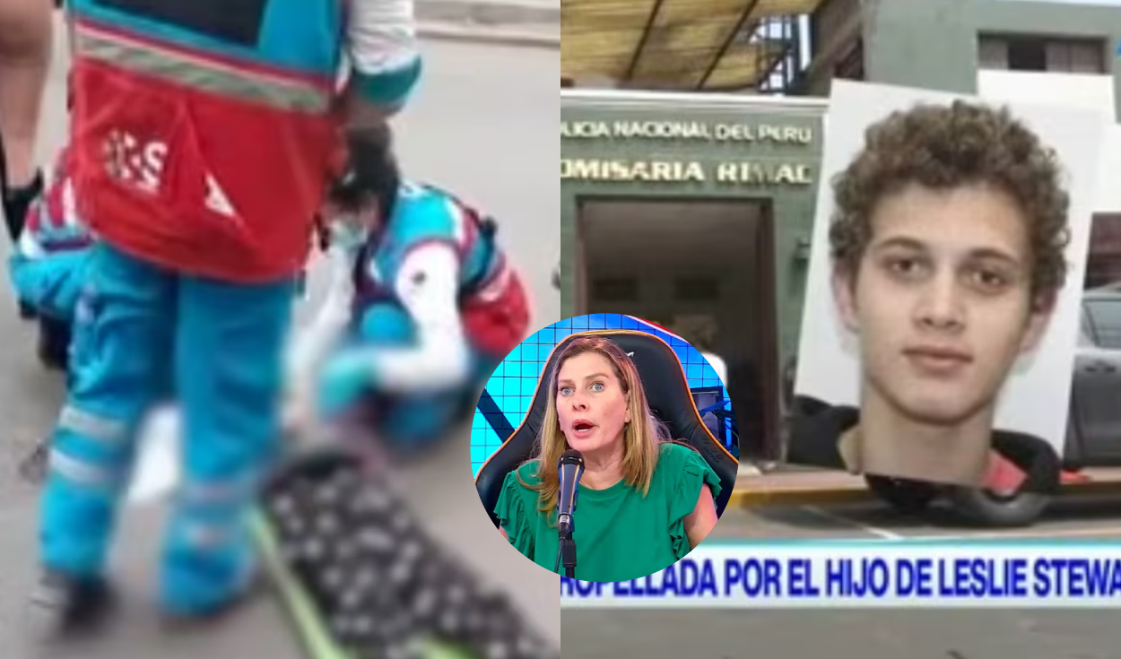 Hijo de Leslie Stewart atropella a abuelita de 82 años, quien lucha por su vida en UCI: él quedó libre