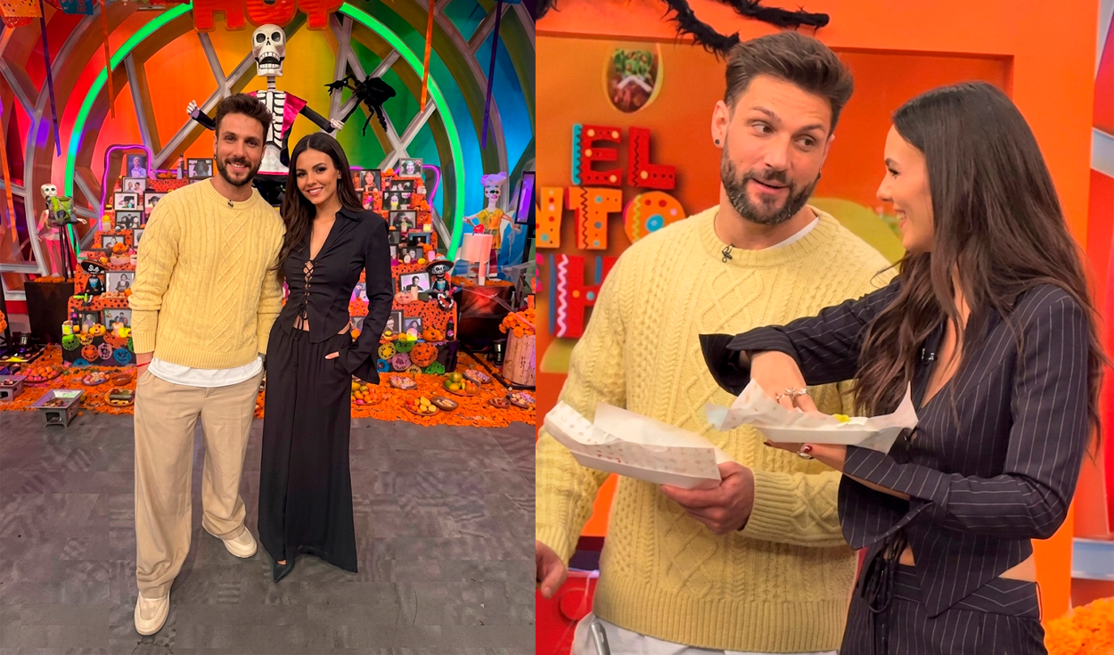 ¡No es IA! Nicola Porcella comparte escenario junto a famosa actriz de Nickelodeon y degustan plato típico mexicano: "¡Victoria quiere tacos!"
