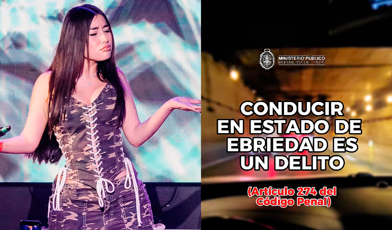 Ministerio Público alerta a conductores ebrios con canción viral de Milenka Nolasco: "¡Podrías terminar en prisión!"