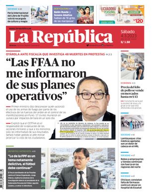 Edición Impresa - La Republica | Norte - Sabado 04 de Marzo del 2023
