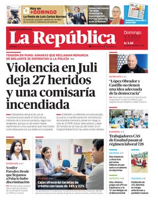 Edición Impresa - La Republica | Lima - Domingo 05 de Marzo del 2023
