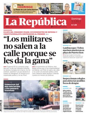 Edición Impresa - La Republica | Norte - Domingo 05 de Marzo del 2023