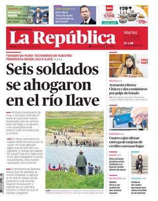 Edición Impresa - La Republica | Lima - Martes 07 de Marzo del 2023
