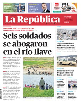 Edición Impresa - La Republica | Norte - Martes 07 de Marzo del 2023