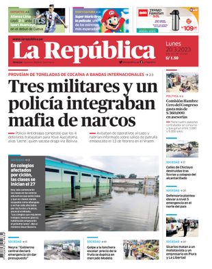 Edición Impresa - La Republica | Norte - Lunes 20 de Marzo del 2023