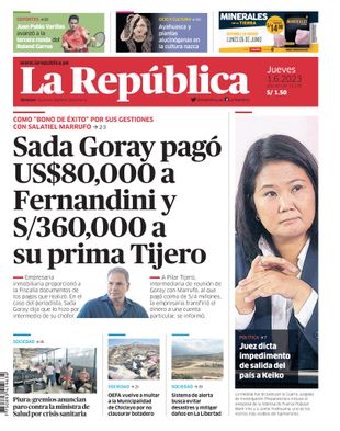 Edición Impresa - La Republica | Norte - Jueves 01 de Junio del 2023