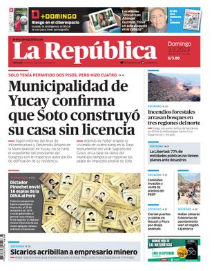 Edición Impresa - La Republica | Norte - Domingo 03 de Setiembre del 2023