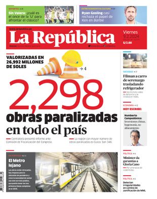 Edición Impresa - La Republica | Norte - Viernes 09 de Febrero del 2024