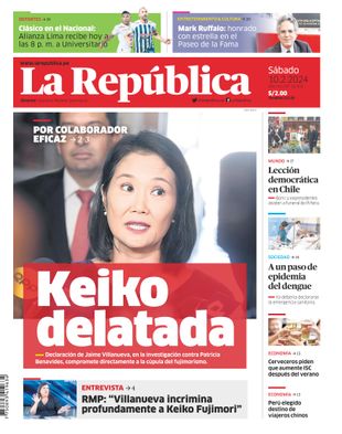 Edición Impresa - La Republica | Lima - Sabado 10 de Febrero del 2024