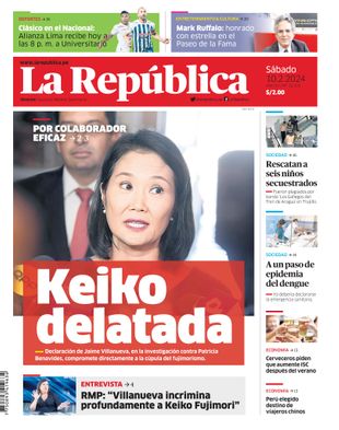 Edición Impresa - La Republica | Norte - Sabado 10 de Febrero del 2024
