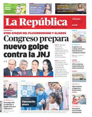 Edición Impresa - La Republica | Lima - Sabado 17 de Febrero del 2024