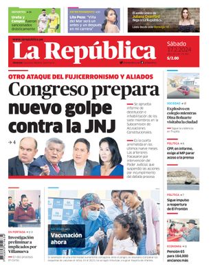 Edición Impresa - La Republica | Norte - Sabado 17 de Febrero del 2024