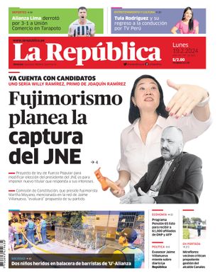 Edición Impresa - La Republica | Lima - Lunes 19 de Febrero del 2024