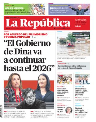 Edición Impresa - La Republica | Norte - Miercoles 21 de Febrero del 2024