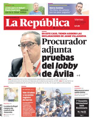 Edición Impresa - La Republica | Norte - Viernes 23 de Febrero del 2024