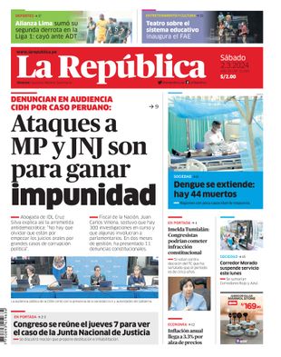 Edición Impresa - La Republica | Norte - Sabado 02 de Marzo del 2024