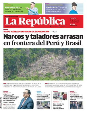 Edición Impresa - La Republica | Lima - Lunes 04 de Marzo del 2024