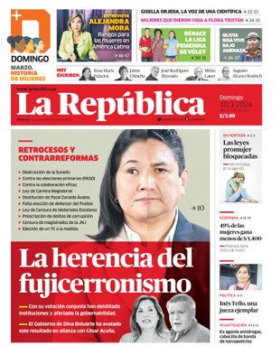 Edición Impresa - La Republica | Norte - Domingo 10 de Marzo del 2024