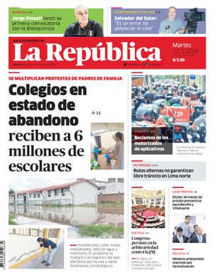 Edición Impresa - La Republica | Norte - Martes 12 de Marzo del 2024