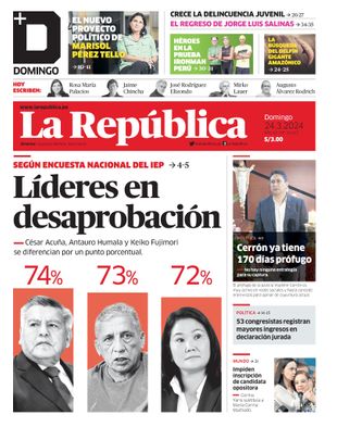 Edición Impresa - La Republica | Norte - Domingo 24 de Marzo del 2024