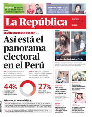 Edición Impresa - La Republica | Norte - Lunes 25 de Marzo del 2024
