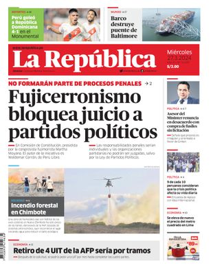 Edición Impresa - La Republica | Norte - Miercoles 27 de Marzo del 2024