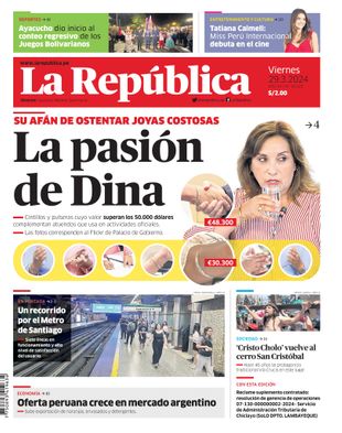 Edición Impresa - La Republica | Norte - Viernes 29 de Marzo del 2024