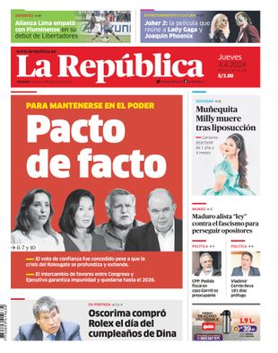 Edición Impresa - La Republica | Norte - Jueves 04 de Abril del 2024