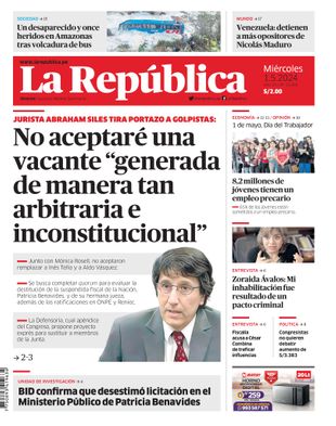 Edición Impresa - La Republica | Norte - Miercoles 01 de Mayo del 2024