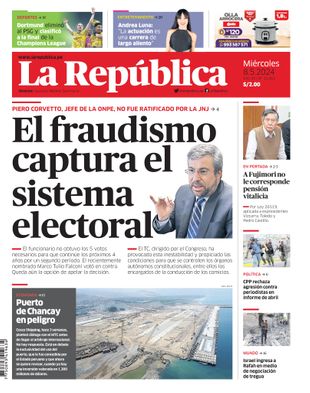 Edición Impresa - La Republica | Norte - Miercoles 08 de Mayo del 2024