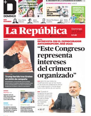 Edición Impresa - La Republica | Norte - Domingo 14 de Julio del 2024