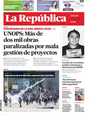 Edición Impresa - La Republica | Norte - Sabado 02 de Noviembre del 2024