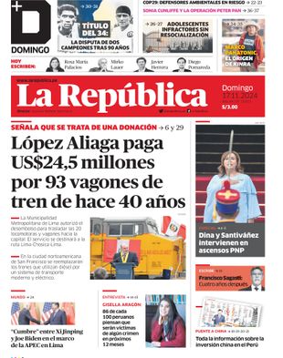 Edición Impresa - La Republica | Norte - Domingo 17 de Noviembre del 2024