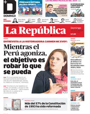 Edición Impresa - La Republica | Norte - Domingo 15 de Diciembre del 2024