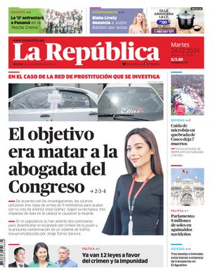 Edición Impresa - La Republica | Lima - Martes 24 de Diciembre del 2024