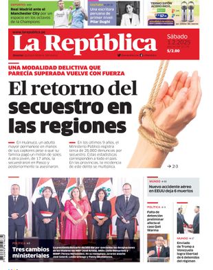 Edición Impresa - La Republica | Norte - Sabado 01 de Febrero del 2025