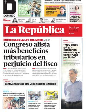 Edición Impresa - La Republica | Norte - Domingo 02 de Marzo del 2025