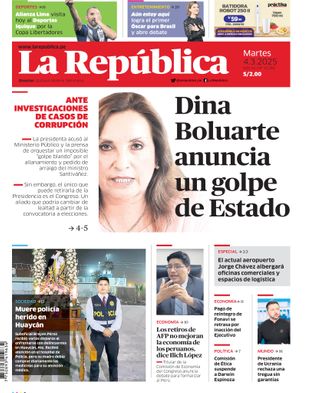 Edición Impresa - La Republica | Norte - Martes 04 de Marzo del 2025