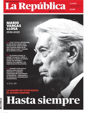 Edición Impresa - La Republica | Sur - Lunes 14 de Abril del 2025