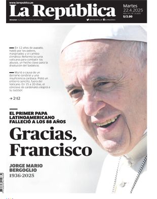 Edición Impresa - La Republica | Sur - Martes 22 de Abril del 2025