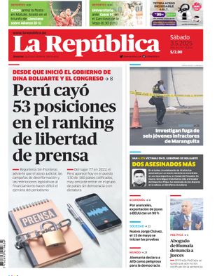 Edición Impresa - La Republica | Norte - Sabado 03 de Mayo del 2025