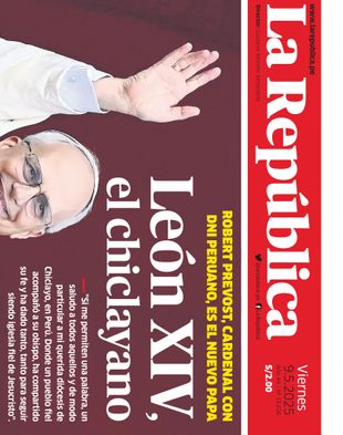 Edición Impresa - La Republica | Sur - Viernes 09 de Mayo del 2025