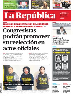 Edición Impresa - La Republica | Norte - Miercoles 04 de Junio del 2025
