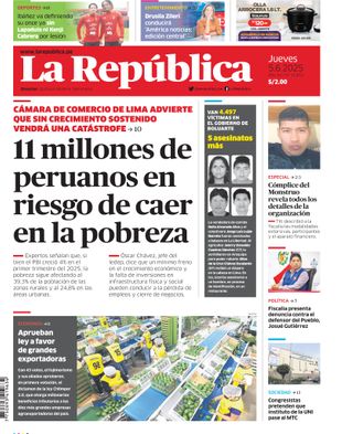 Edición Impresa - La Republica | Norte - Jueves 05 de Junio del 2025