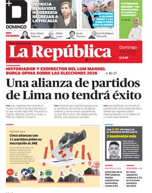 Edición Impresa - La Republica | Norte - Domingo 03 de Agosto del 2025