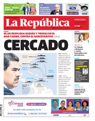 Edición Impresa - La Republica | Lima - Miercoles 20 de Agosto del 2025