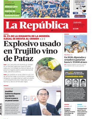 Edición Impresa - La Republica | Norte - Jueves 21 de Agosto del 2025