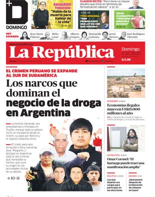 Edición Impresa - La Republica | Sur - Domingo 05 de Octubre del 2025