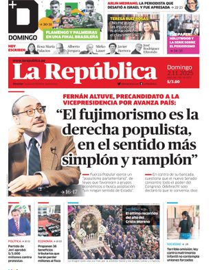 Edición Impresa - La Republica | Norte - Domingo 02 de Noviembre del 2025
