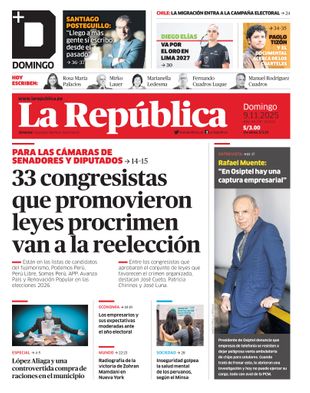 Edición Impresa - La Republica | Lima - Domingo 09 de Noviembre del 2025